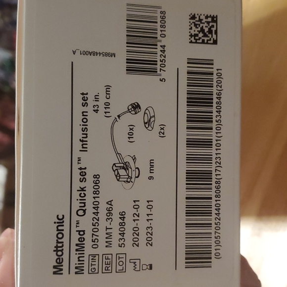 Medtronic Other Medtronic Minimed Quickset 9mm 43 New Unopened Box